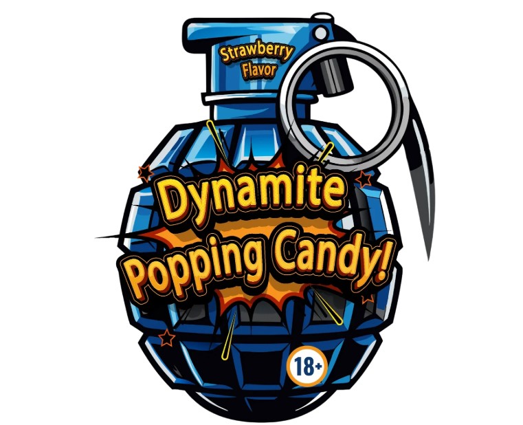 Dynamite popping candy