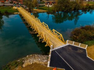 Nova povezava čez Krko: Slovesna otvoritev mostu v Lokah to soboto! Ne zamudite! 3 novi most loke 1