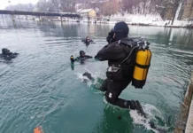 Napeta noč ob Savi: Iskanje pogrešane osebe in požar