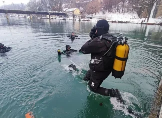 Napeta noč ob Savi: Iskanje pogrešane osebe in požar