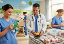 Čarobna Velika noč prinaša nasmehe na Otroškem oddelku v Novem mestu