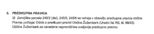 predkupna pravica iz lokacijske